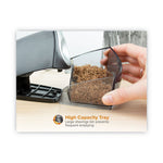 Personal Electric Pencil Sharpener, Ac-Powered, 4.25 X 8.4 X 4, Black