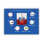 Choose-A-Sheet Mega Kitchen Roll Paper Towels, White, 1-Ply, 6.5 x 11, 102 Sheets/Roll, 12 Rolls/Pack