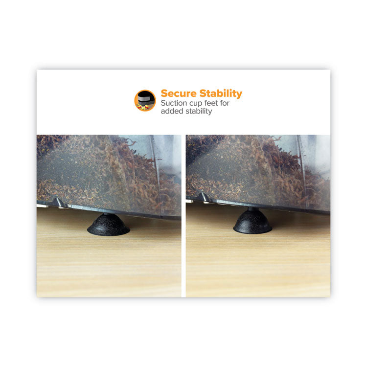 Super Pro 6 Commercial Electric Pencil Sharpener, Ac-Powered, 6.13 X 10.69 X 9, Gray/black