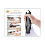B8 Xtreme Duty Plier Stapler, 45-Sheet Capacity, 0.25" To 0.38" Staples, 2.5" Throat, Black