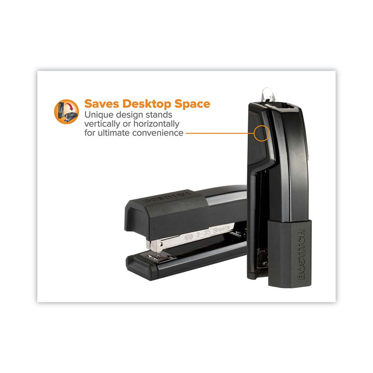 Epic Stapler, 25-Sheet Capacity, Black