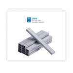 Premium Standard Staples, 0.25" Leg, 0.5" Crown, Steel, 5,000/box