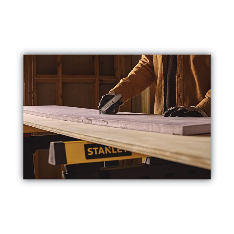 Classic 99 Utility Knife with Retractable Blade, 6" Die Cast Handle, Gray