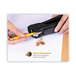 Dynamo Stapler, 20-Sheet Capacity, Black