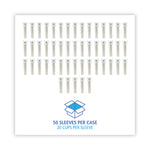 Deerfield Printed Paper Hot Cups, 10 oz, 50/Sleeve, 20 Sleeves/Carton