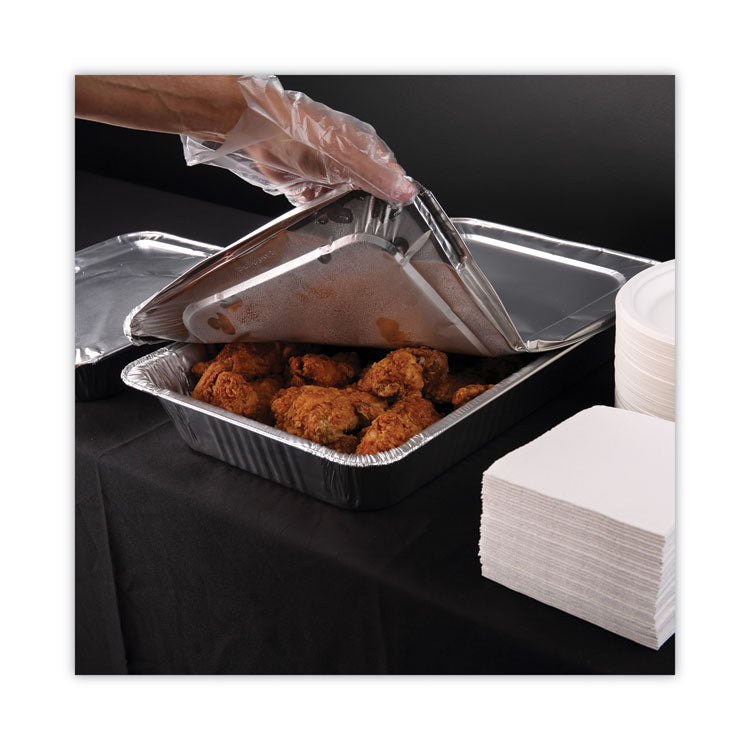 Aluminum Steam Table Pans, Full-Size Deep, 620 Gauge, 3.19" Deep, 12.81 x 20.75, 50/Carton