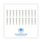 Deerfield Printed Paper Hot Cups, 12 oz, 50/Sleeve, 20 Sleeves/Carton