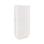 Paper Food Baskets, 3 Lb Capacity, Red/white, 500/carton