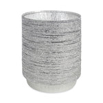Round Aluminum To-Go Containers, 300 Gauge, 48 oz, 9" Diameter x 1.66" h, Silver, 500/Carton
