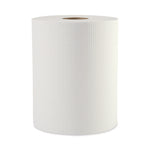 Hardwound Paper Towels, 1-Ply, 8" X 600 Ft, White, 2" Core, 12 Rolls/carton