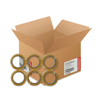 Heavy-Duty Box Sealing Tape, 3" Core, 1.88" x 54.6 yds, Clear, 36/Carton