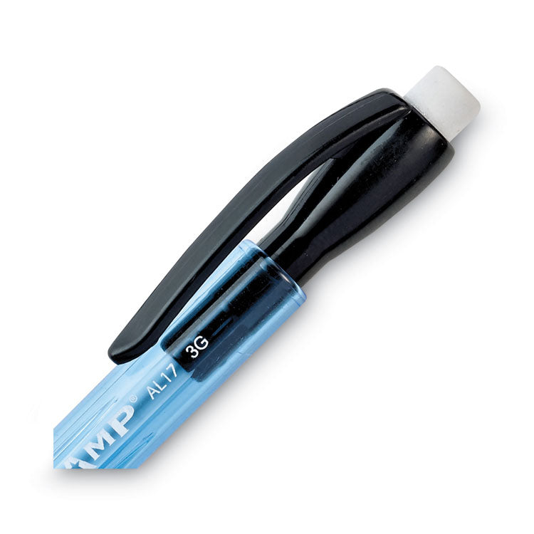 Champ Mechanical Pencil, 0.7 mm, HB (#2), Black Lead, Blue Barrel, Dozen