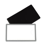 Slap-Stick Magnetic Label Holders, Side Load, 4.25 X 2.5, Gray, 10/pack