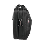 Xenon 3 Toploader Briefcase, Fits Devices Up to 15.6", Polyester, 16.5 x 4.75 x 12.75, Black