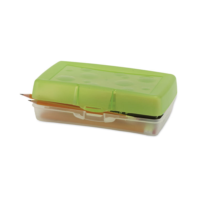 Pencil Box, 8.38 x 5.63 x 2.5, Randomly Assorted Colors