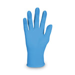 G10 2PRO Nitrile Gloves, Powder-Free, Medium, 6 mil Thick, 9.5" Long, Blue, 100/Box