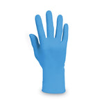 G10 2PRO Nitrile Gloves, Powder-Free, Medium, 6 mil Thick, 9.5" Long, Blue, 100/Box