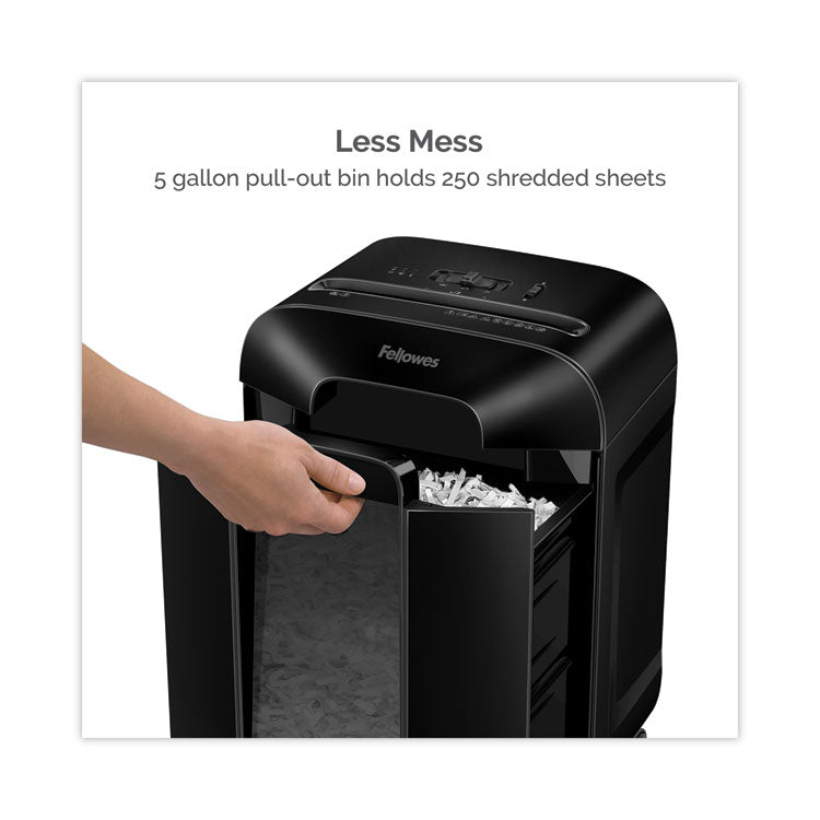 Powershred Lx85 Cross-Cut Shredder, 12 Manual Sheet Capacity