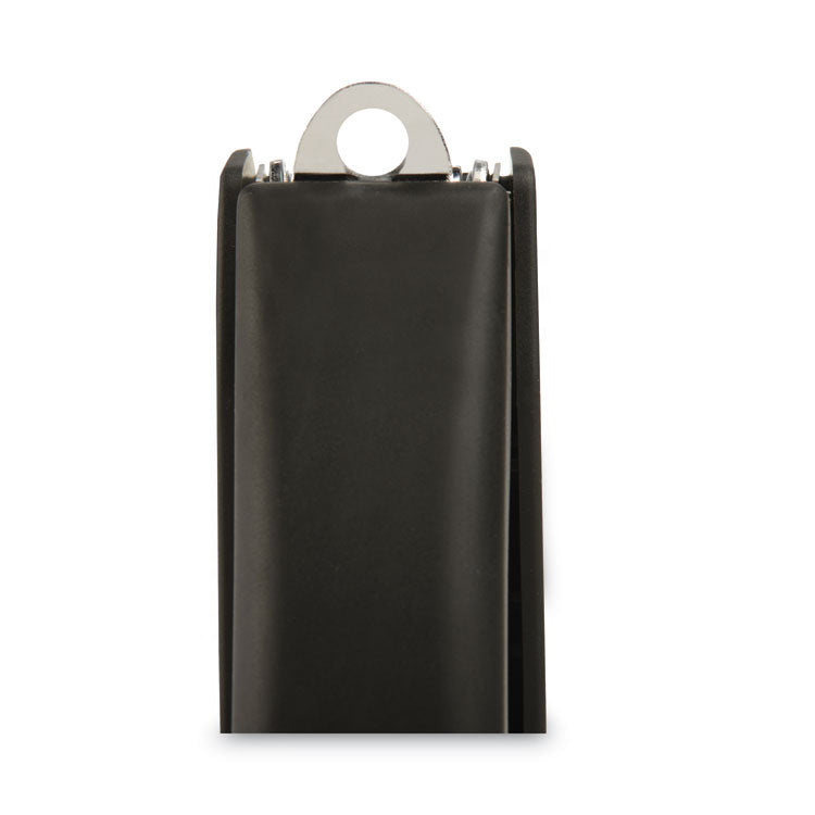 Soft Grip Half Strip Hand Stapler, 20-Sheet Capacity, Black