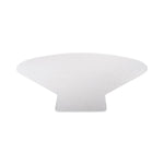 Supermat Frequent Use Chair Mat, Medium Pile Carpet, 60 X 66, L-Shape, Clear