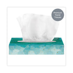 White Facial Tissue Junior Pack, 2-Ply, 48 Sheets/Box, 64 Boxes/Carton