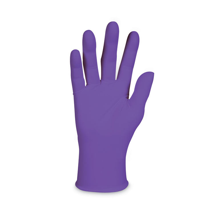 PURPLE NITRILE Exam Gloves, Powder-Free, X-Large, 6 mil Thick, 9.5" Long, Purple, 90/Box