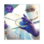 PURPLE NITRILE Exam Gloves, Powder-Free, X-Large, 6 mil Thick, 9.5" Long, Purple, 90/Box