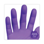PURPLE NITRILE Exam Gloves, Powder-Free, Large, 6 mil Thick, 9.5" Long, Purple, 100/Box