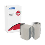 Nemesis VL Safety Glasses, Gunmetal Frame, Indoor/Outdoor Uncoated Lens