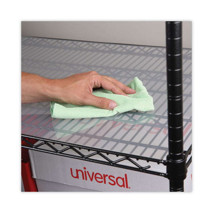 Shelf Liners For Wire Shelving, Clear Plastic, 48w X 18d, 4/pack