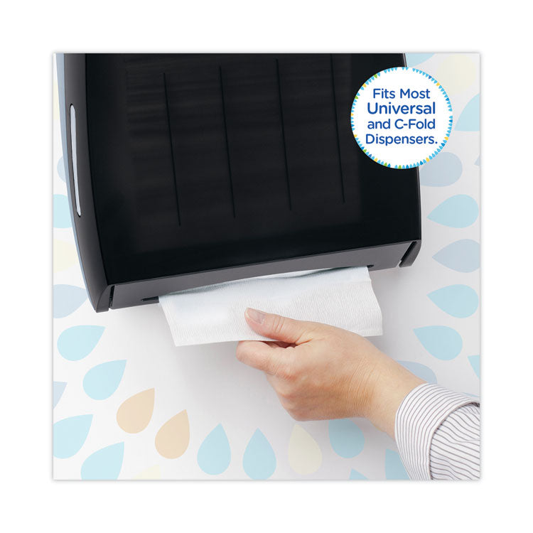 C-Fold Paper Towels, 1-Ply, 10.13 x 13.15, White, 150/Pack, 16 Packs/Carton