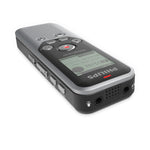 Voice Tracer DVT1250 Audio Recorder, 8 GB, Black/Silver