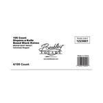 Dispens-a-Knife, Individually Wrapped, Mediumweight Knife, Plastic, Black, 100/Box