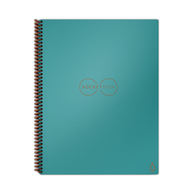 Core Smart Notebook, Medium/College Rule, Teal Cover, (16) 11 x 8.5 Sheets