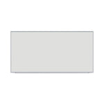 Deluxe Melamine Dry Erase Board, 96" x 48", White Surface, Anodized Aluminum Frame