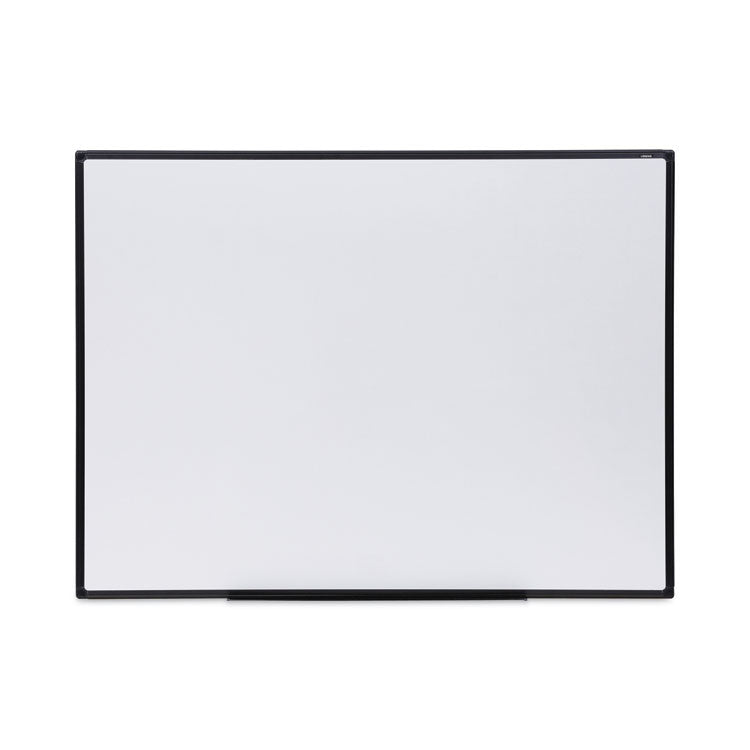 Design Series Deluxe Dry Erase Board, 48" x 36", White Surface, Black Anodized Aluminum Frame