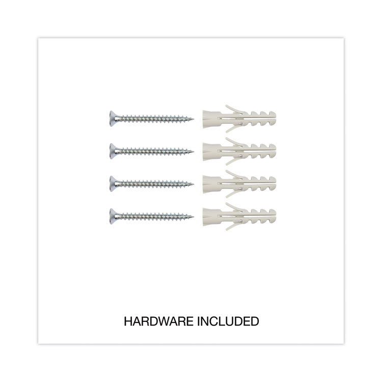 Magnetic Steel Dry Erase Marker Board, 72" x 48", White Surface, Satin Aluminum Frame