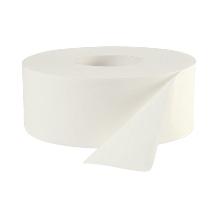 JRT Bath Tissue, Jumbo, Septic Safe, 2-Ply, White, 3.3" x 1,000 ft, 12 Rolls/Carton