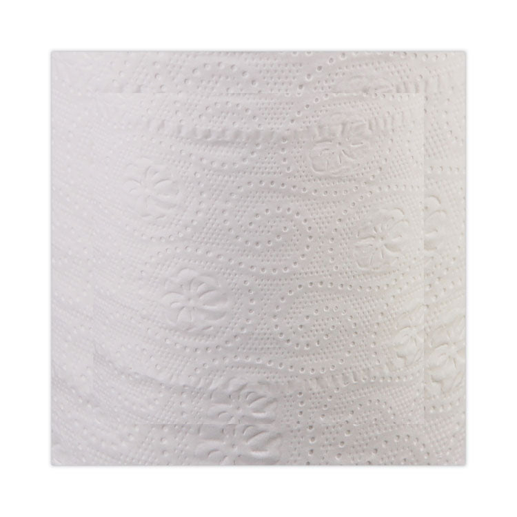 Bath Tissue, Septic Safe, Individually Wrapped Rolls, 2-Ply, White, 500 Sheets/Roll, 96 Rolls/Carton