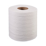 Bath Tissue, Septic Safe, Individually Wrapped Rolls, 2-Ply, White, 500 Sheets/Roll, 96 Rolls/Carton