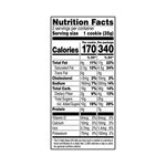 Homestyle Peanut Butter Cookies, 2.5 oz Pack, 2 Cookies/Pack, 60 Packs/Carton