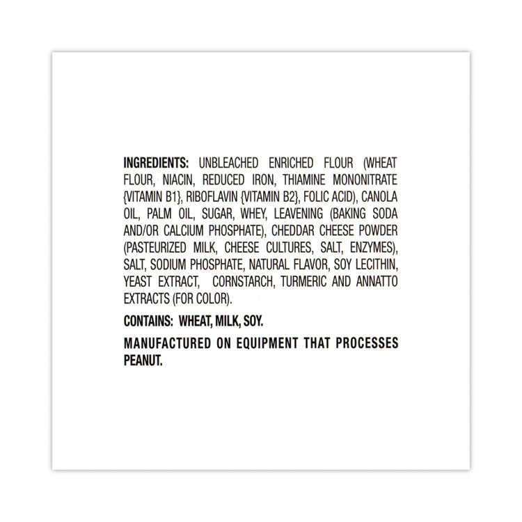 Ritz Bits Cheese Sandwich Crackers, 1 oz Pouch, 48 Pouches/Carton