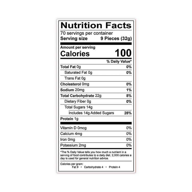 Gummi Bears, 5 lb Pouch, Assorted