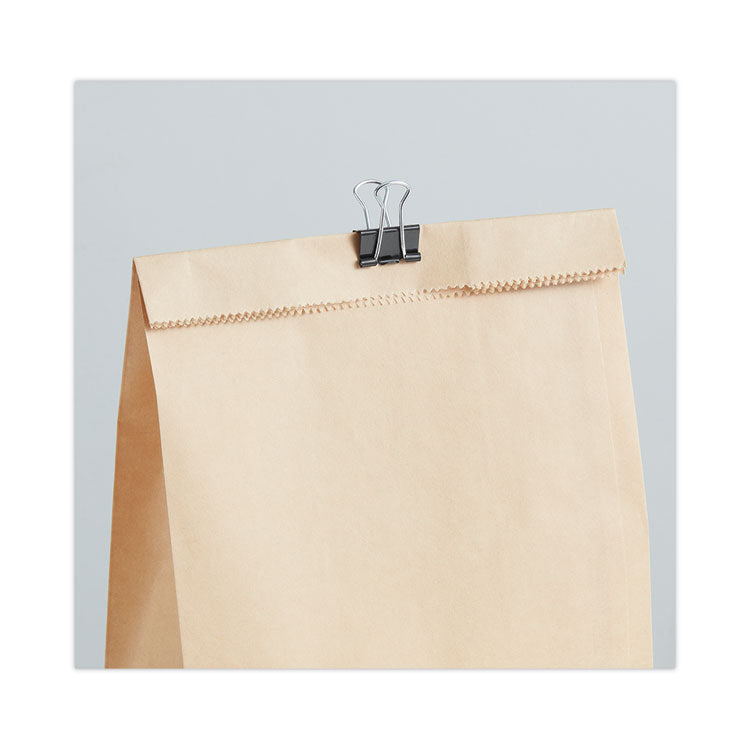 Binder Clips Value Pack, Small, Black/Silver, 36/Box