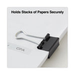 Binder Clips Value Pack, Small, Black/Silver, 36/Box