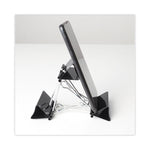 Binder Clip Zip-Seal Bag Value Pack, Small, Black/Silver, 144/Pack