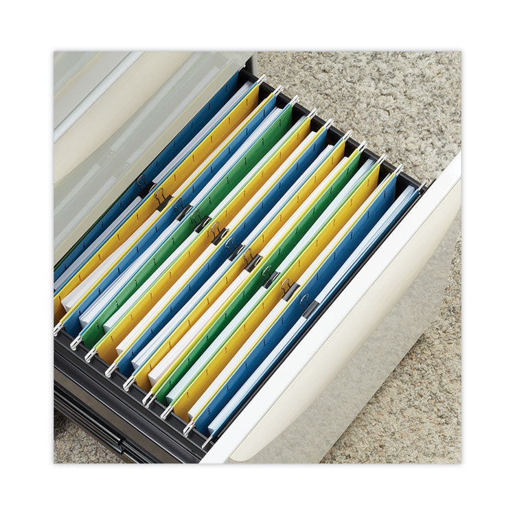 Binder Clips, Small, Black/Silver, 12/Box