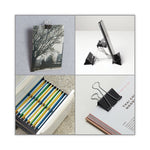 Binder Clip Value Pack, Mini, Black/Silver, 36/Box