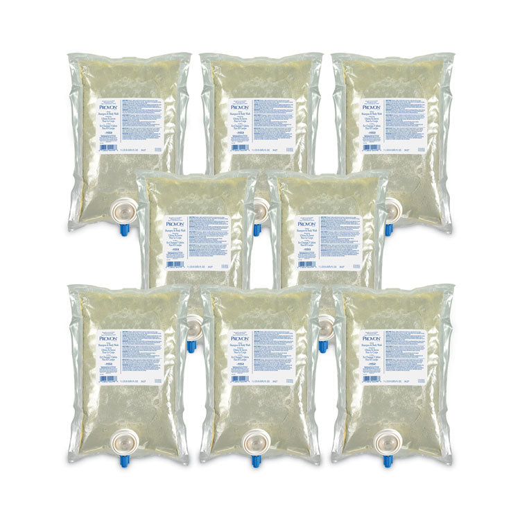 Ultimate Shampoo and Body Wash, Herbal Scent, 1,000 mL, 8/Carton