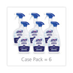 Healthcare Surface Disinfectant, Fragrance Free, 32 Oz Spray Bottle, 6/carton